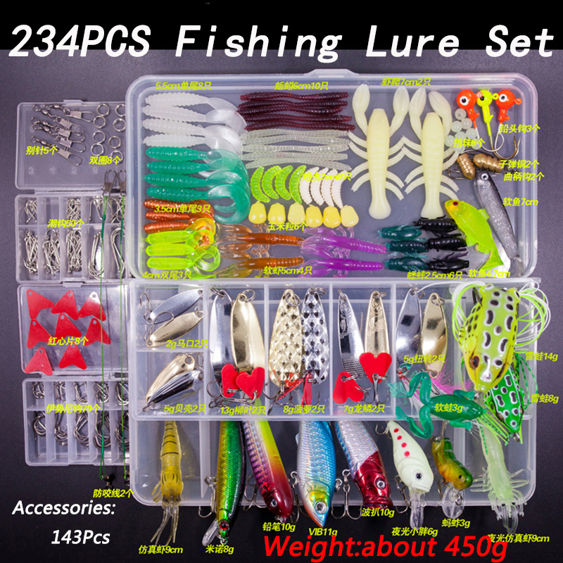 Fishing Lure Kit Soft and Hard - Fishing Lure Crankbait 리뷰 및 가격