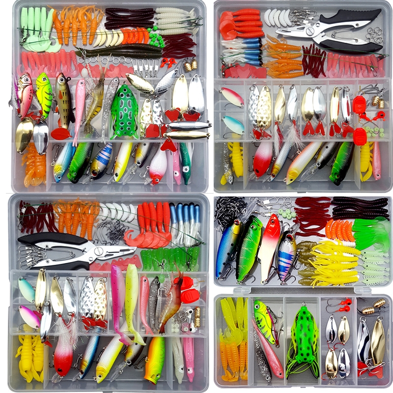 Fishing Lure Kit Soft and Hard - Fishing Lure Crankbait 리뷰 및 가격