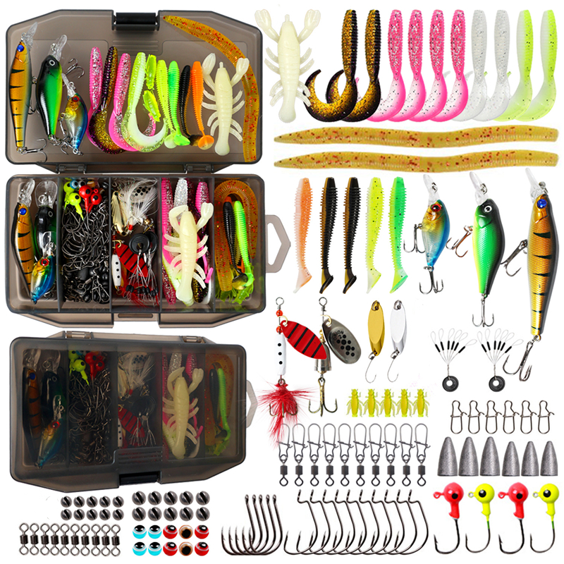 New 120PCS Fishing Lure Set So - Fishing Lure Making Kit 리뷰 및 가격