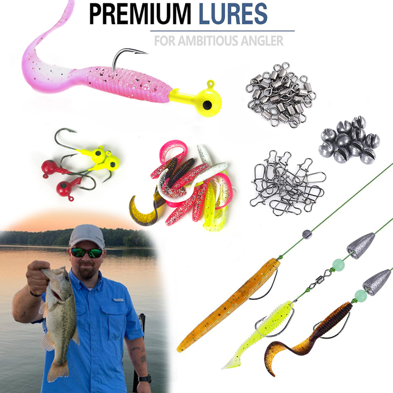 New 120PCS Fishing Lure Set So - Fishing Lure Making Kit 리뷰 및 가격