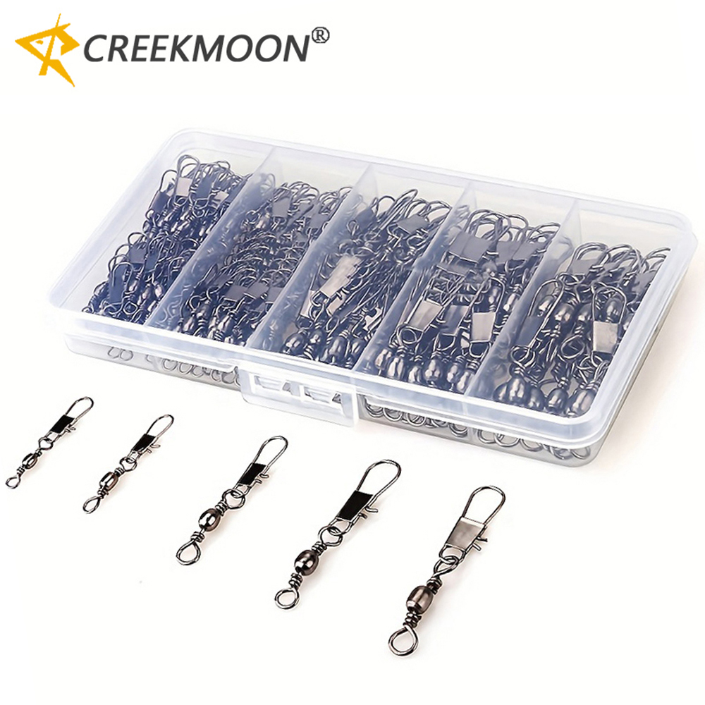 100Pcs/Lot 4#6#8#10#12# Swivel - Fishing Lure Accessories 리뷰 및 가격