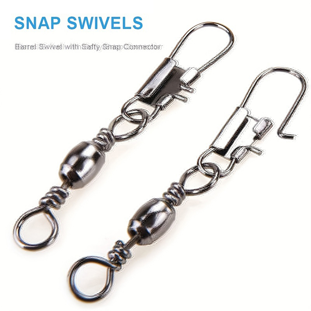 100Pcs/Lot 4#6#8#10#12# Swivel - Fishing Lure Accessories 리뷰 및 가격