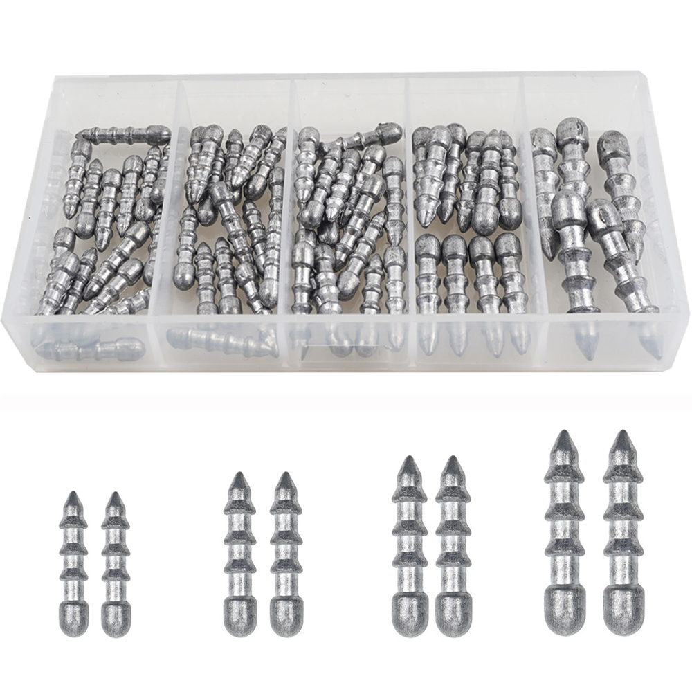 60PCS Nail weights Worm Fishin - Fishing Lure Accessories 리뷰 및 가격