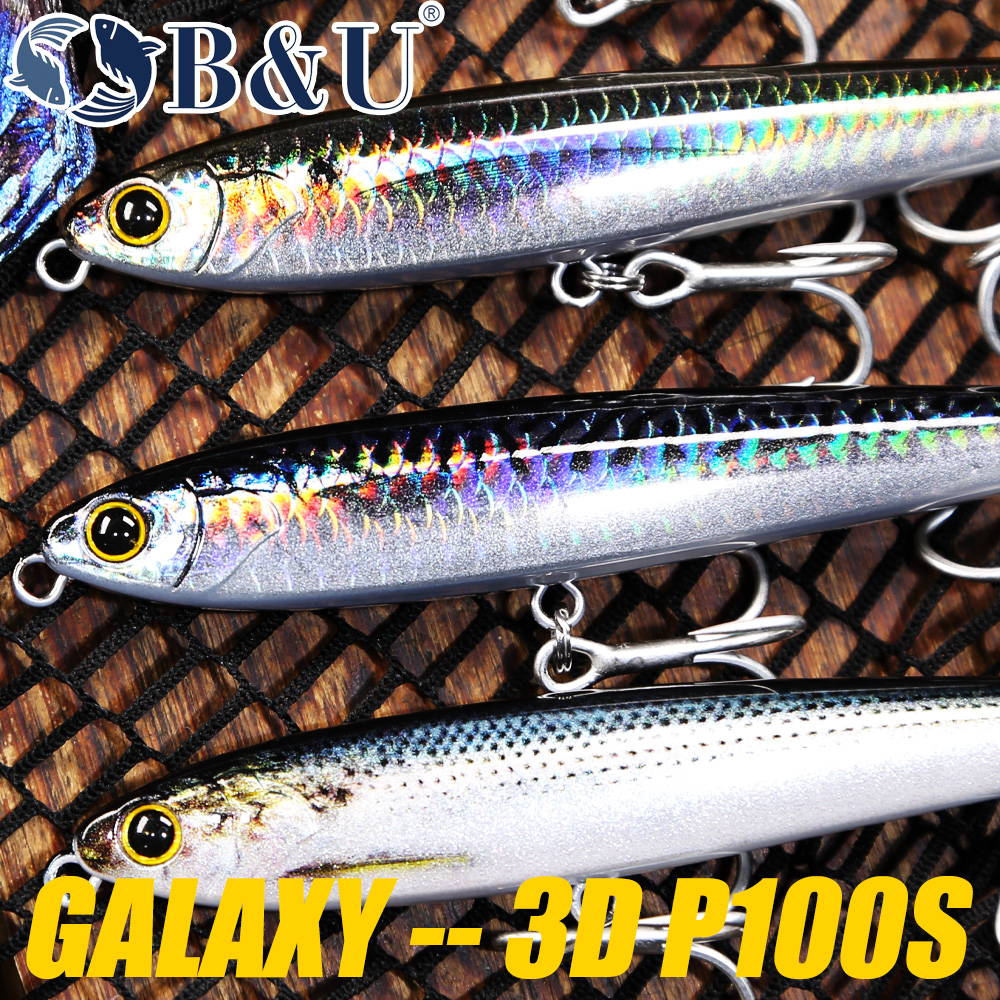 B&U Sinking Pencil Fishing Lur - Fishing Lure Jerkbait 리뷰 및 가격
