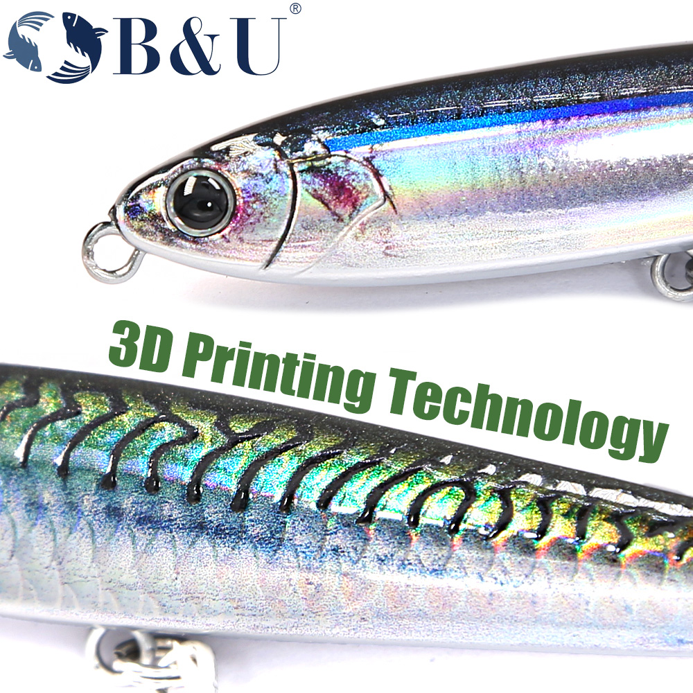 B&U Sinking Pencil Fishing Lur - Fishing Lure Jerkbait 리뷰 및 가격