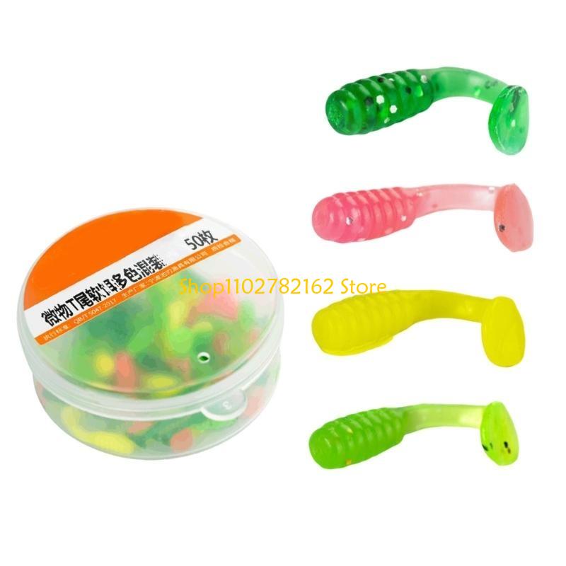 547B 50Pcs Artificial Baits Fi - Fishing Lure Swimbait 리뷰 및 가격