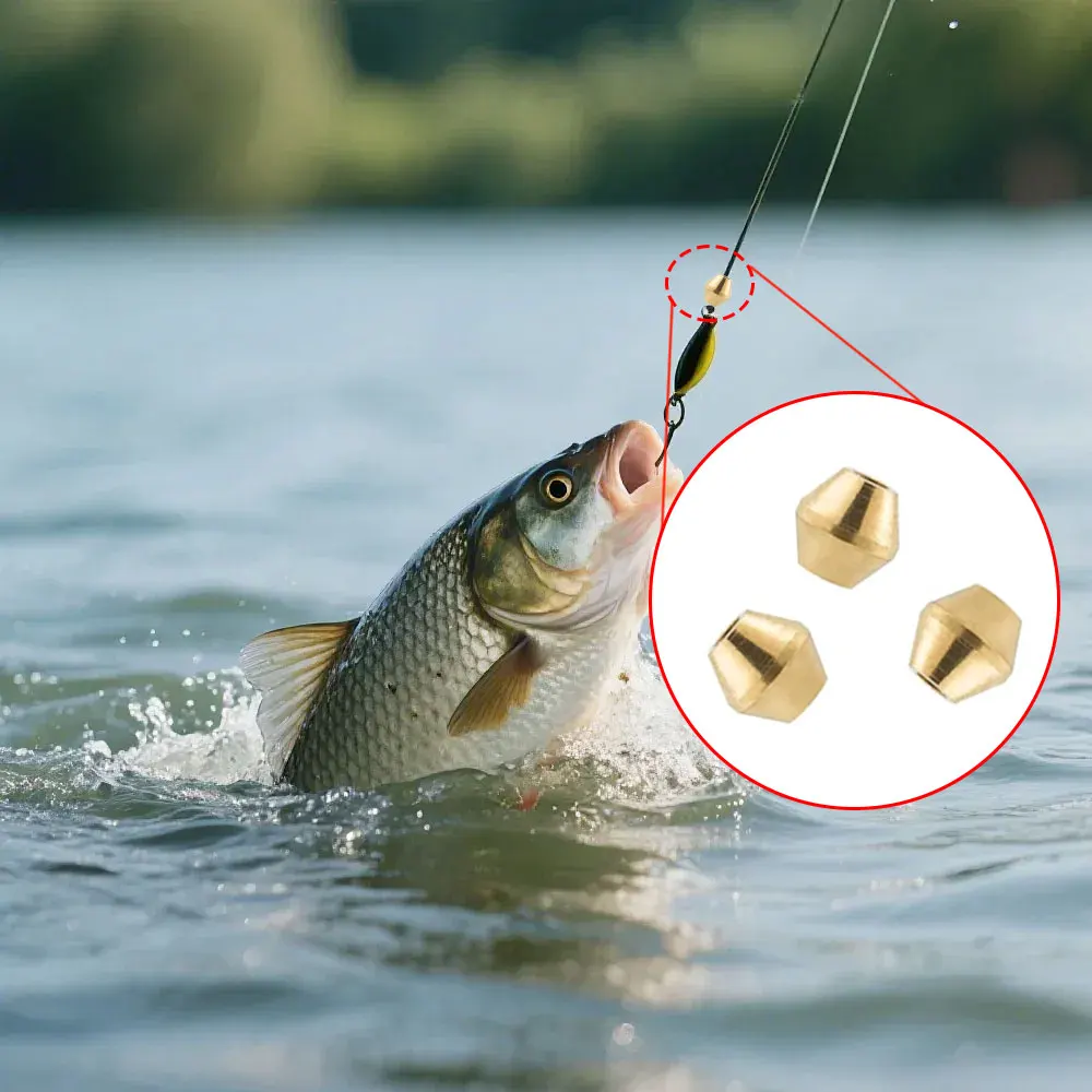 40pcs DIY Lure Brass Fishing B - Fishing Lure Spinnerbait 리뷰 및 가격