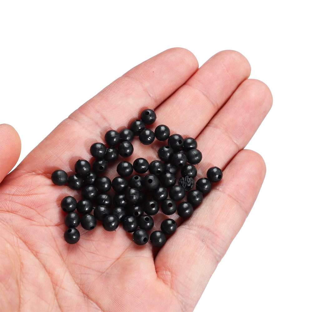 100pcs/lot Fishing Beads Space - Fishing Lure Soft Plastic 리뷰 및 가격
