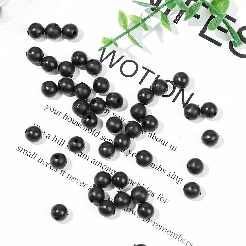 100pcs/lot Fishing Beads Space - Fishing Lure Soft Plastic 리뷰 및 가격