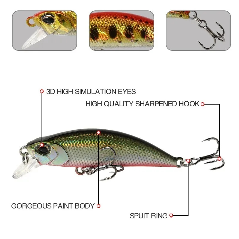 15Pcs Sinking Minnow Fishing L - Fishing Lure Jerkbait 리뷰 및 가격