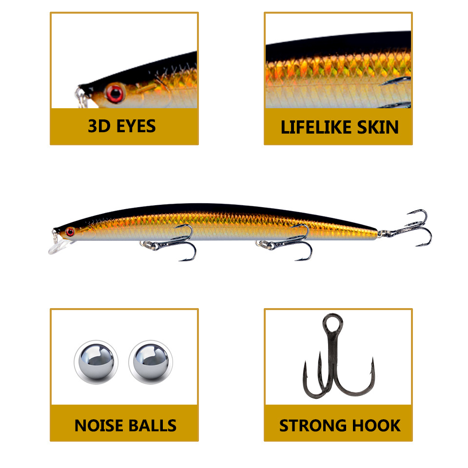 18cm 24g Minnow Fishing Lure L - Fishing Lure Crankbait 리뷰 및 가격