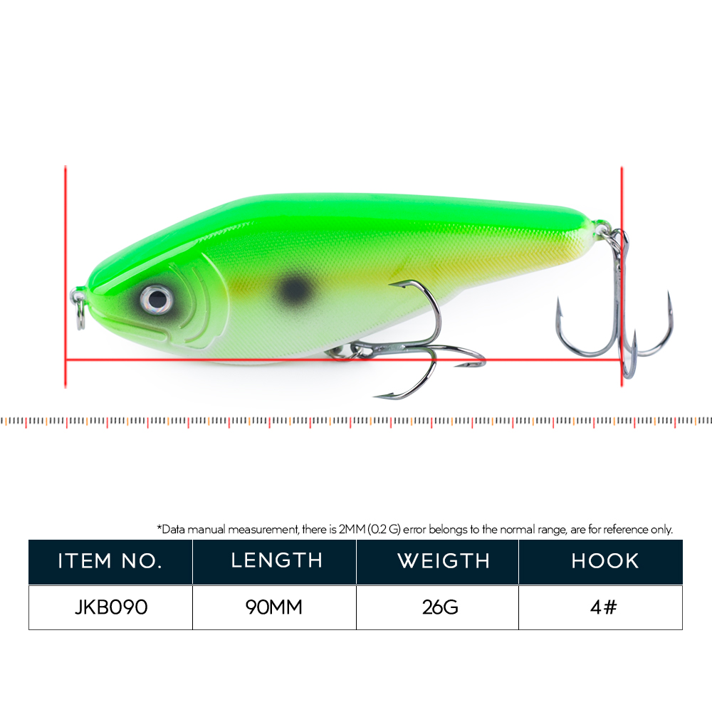 Hanlin NEW Glide Jerkbait 90mm - Fishing Lure Jerkbait 리뷰 및 가격