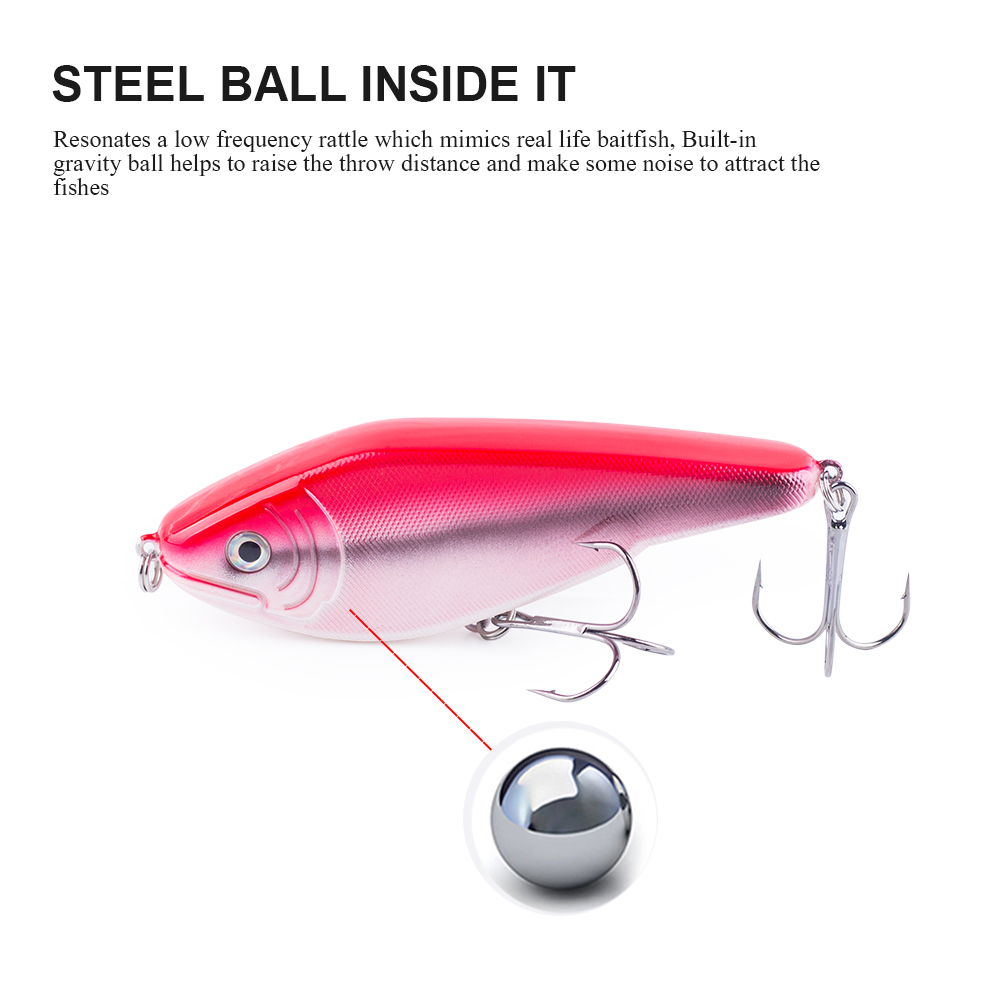 Hanlin NEW Glide Jerkbait 90mm - Fishing Lure Jerkbait 리뷰 및 가격