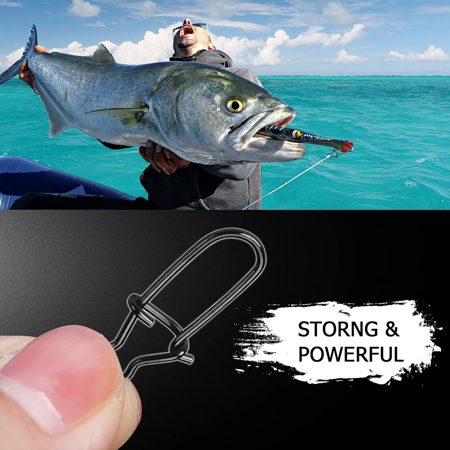 50Pcs Crankbait Snaps Stainles - Fishing Lure Crankbait 리뷰 및 가격
