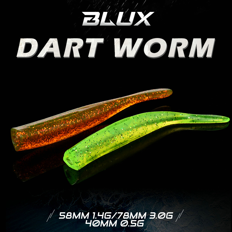 BLUX New Dart Worm Soft Bait 5 - Fishing Lure Buzzbait 리뷰 및 가격