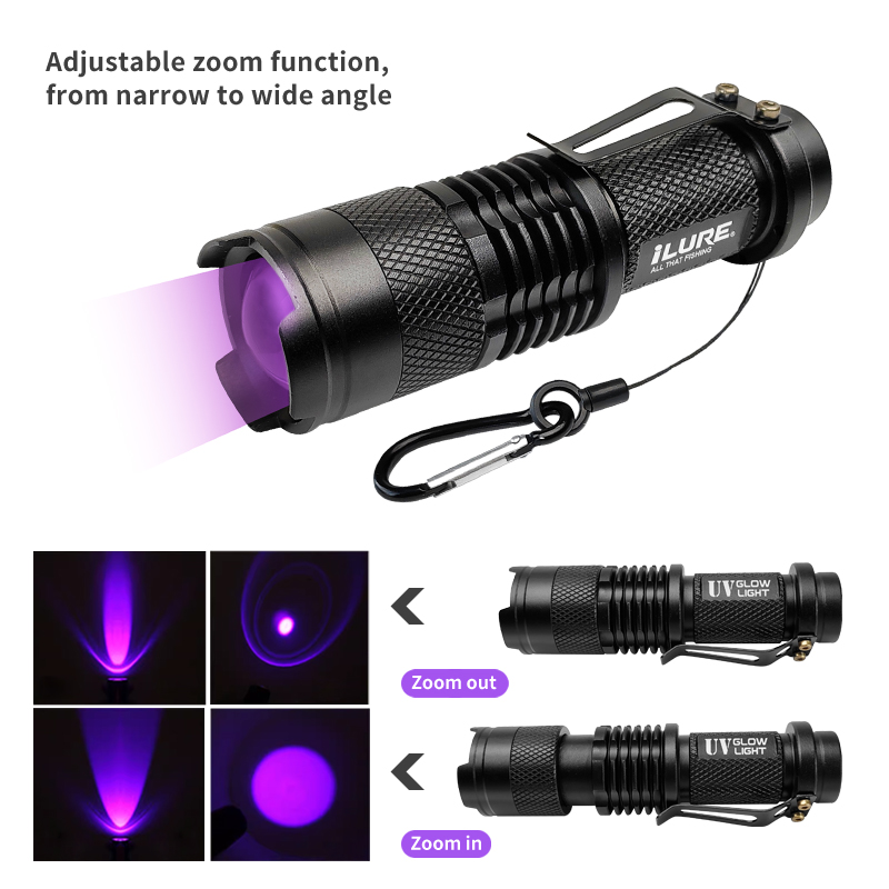 Mini UV Flashlight 395nm Ultra - Fishing Lure Making Kit 리뷰 및 가격