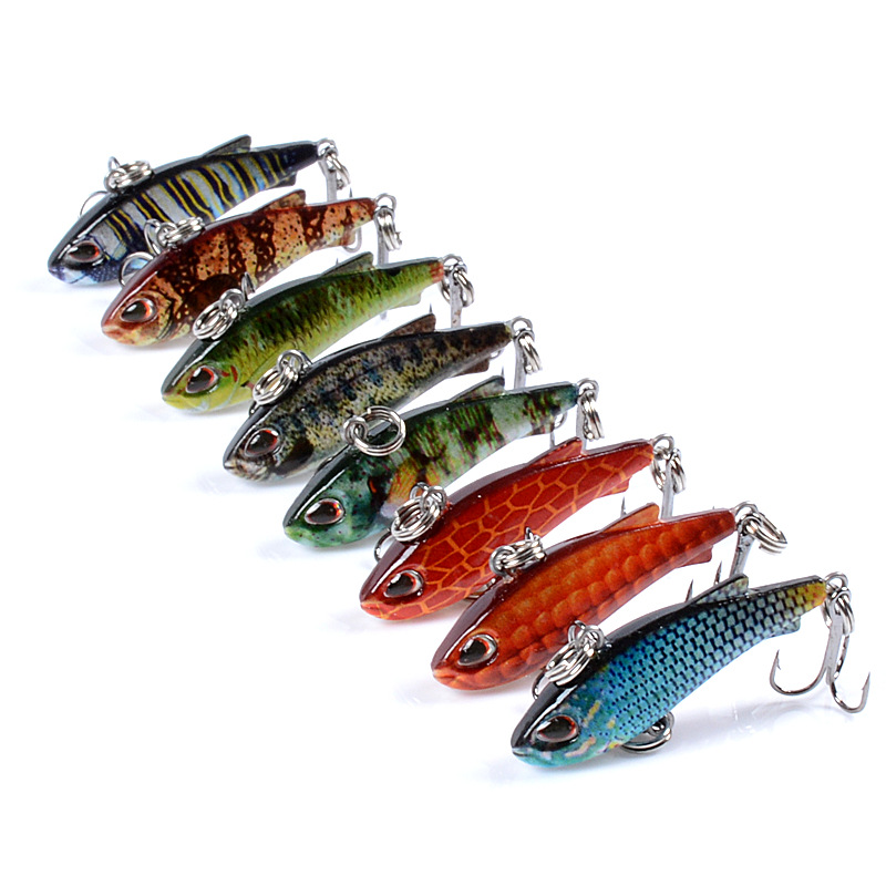 8pcs 4cm 4g Mini Lipless VIB F - Fishing Lure Buzzbait 리뷰 및 가격
