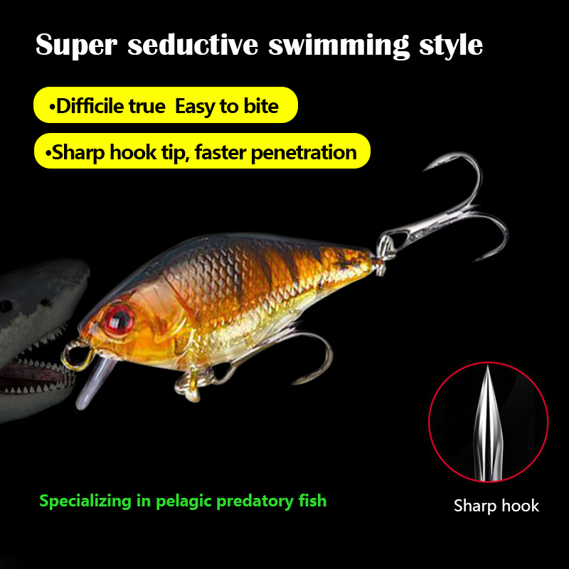 3D Eyes 7.5cm 10.2g Hard VIB L - Fishing Lure Crankbait 리뷰 및 가격