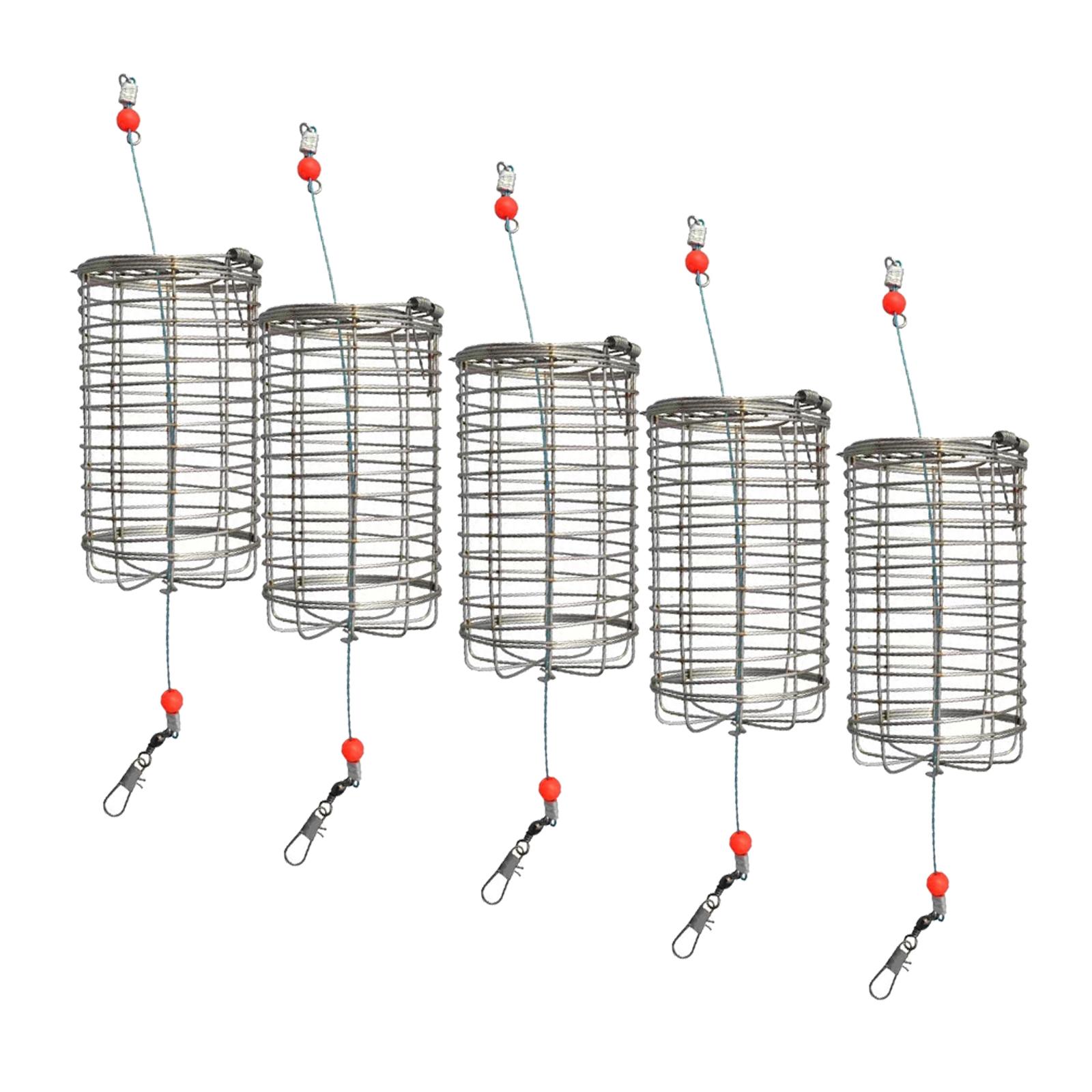 5x Solid Fishing Feeder Cage T - Fishing Lure Box 리뷰 및 가격