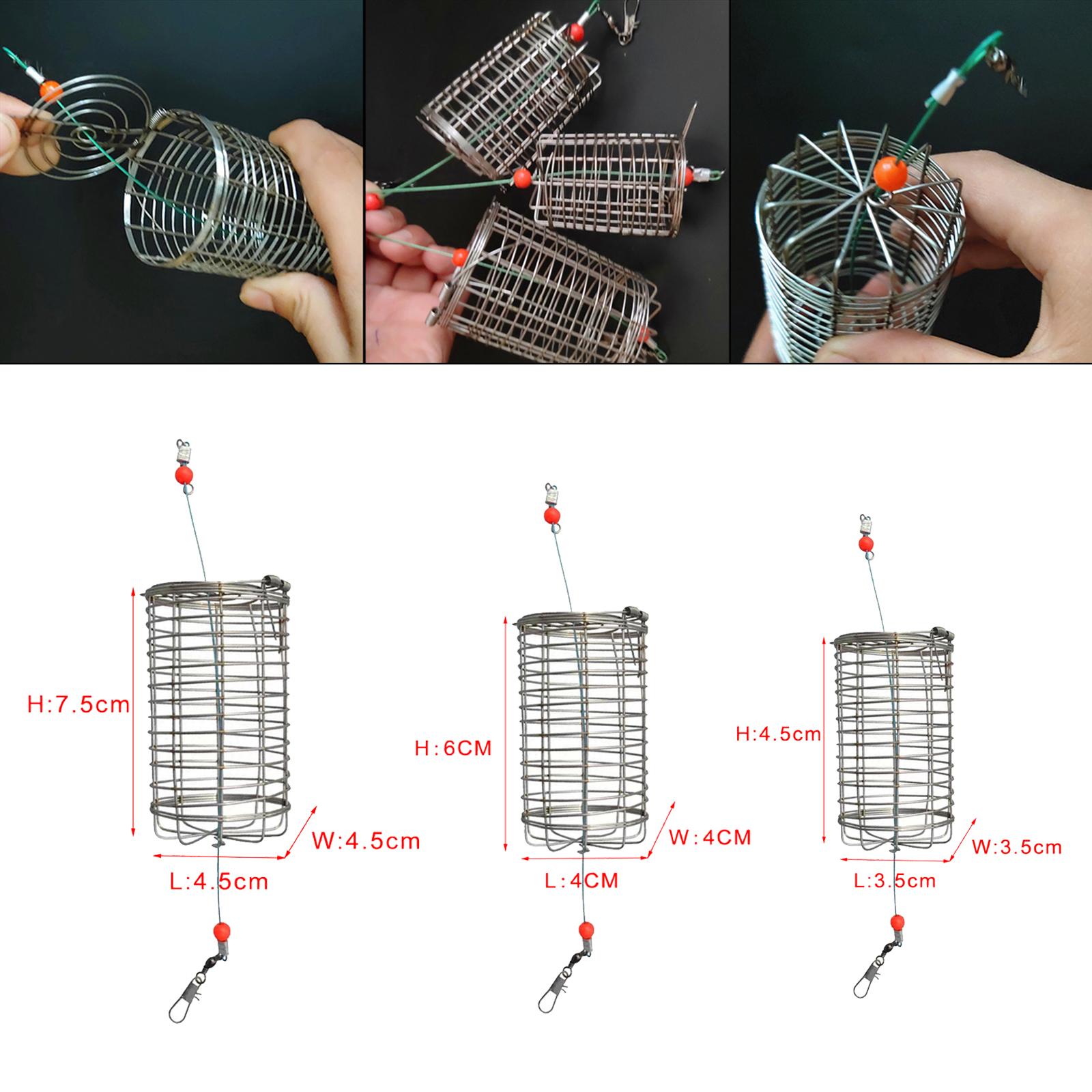 5x Solid Fishing Feeder Cage T - Fishing Lure Box 리뷰 및 가격
