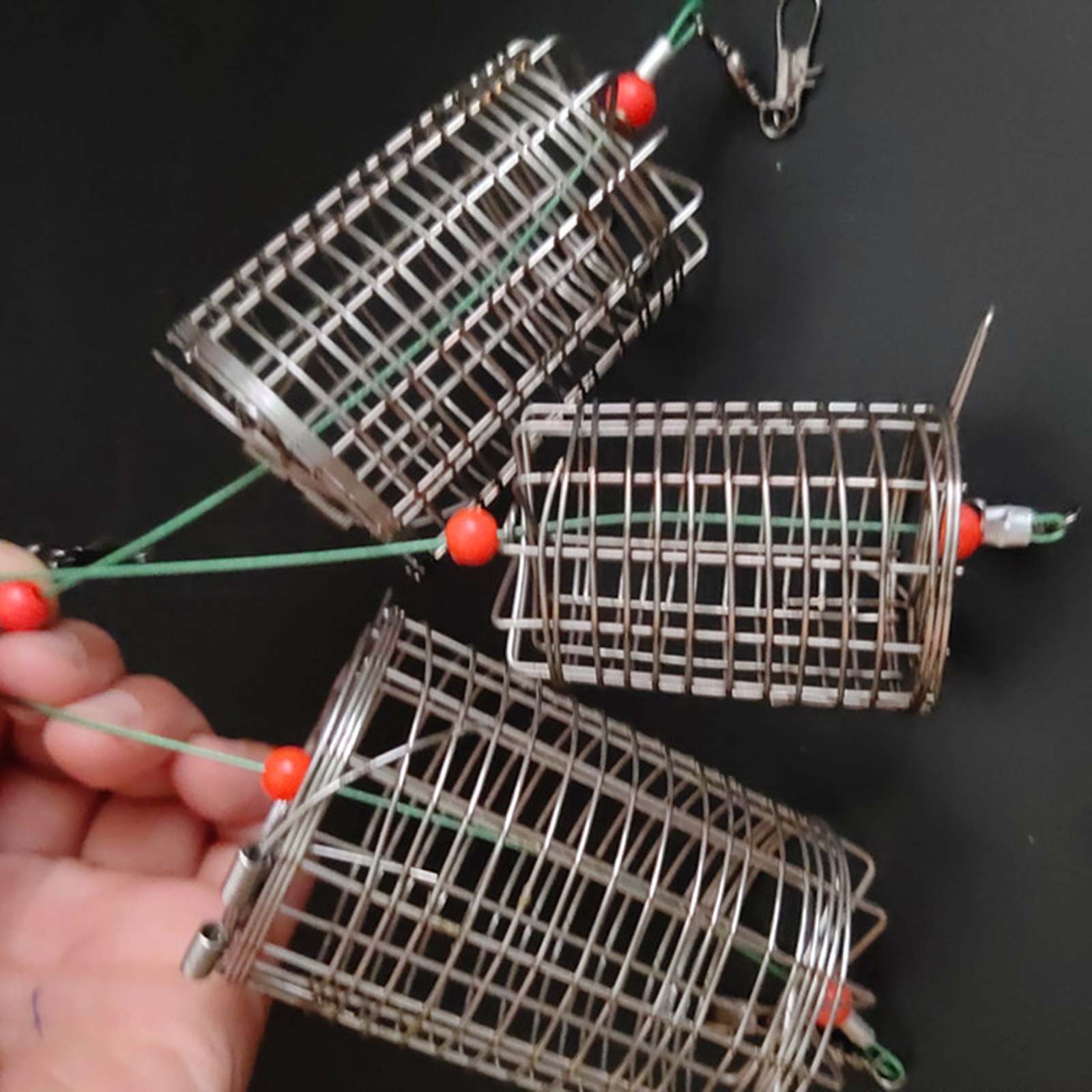 5x Solid Fishing Feeder Cage T - Fishing Lure Box 리뷰 및 가격