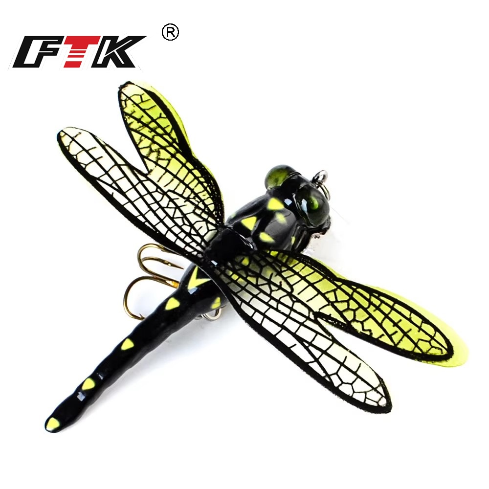 FTK 6g Topwater Dragonfly Dry  - Fishing Lure Popper 리뷰 및 가격