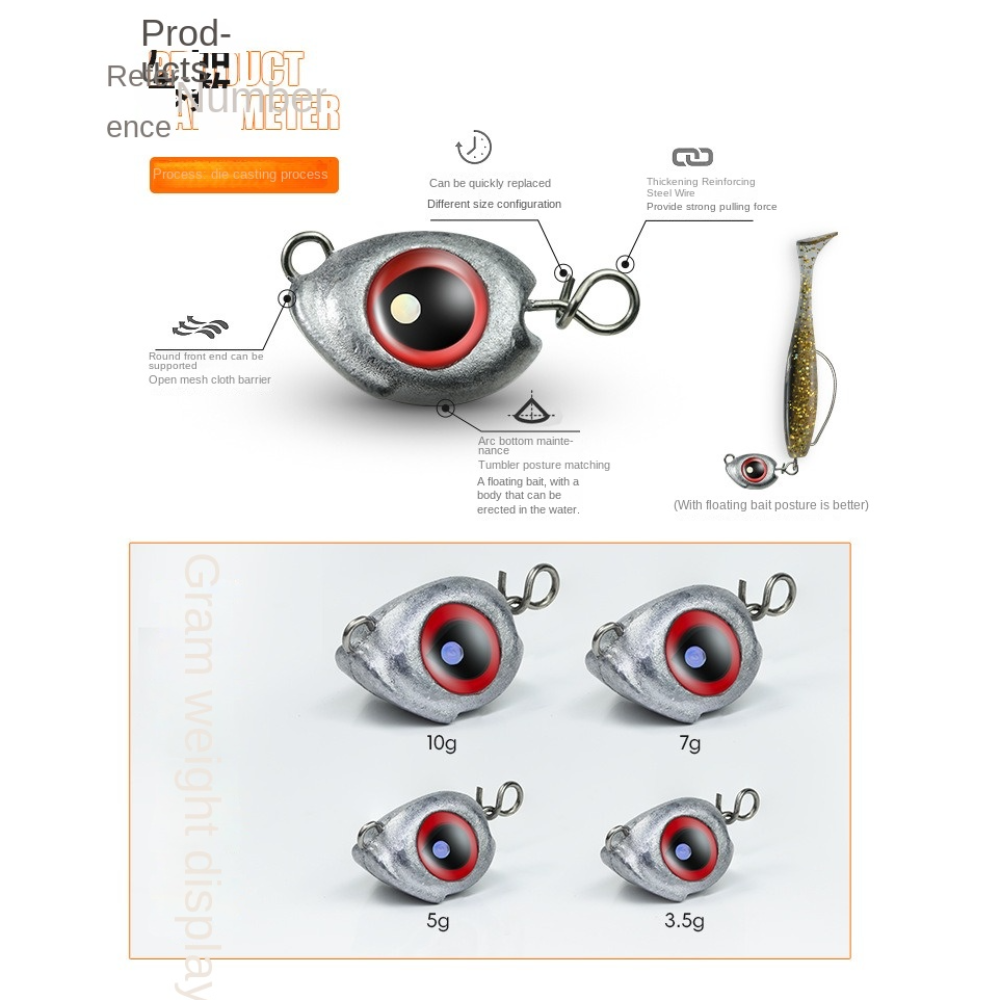 10pcs 3.5g/5g/7g/10g Swimbait  - Fishing Lure Jig 리뷰 및 가격