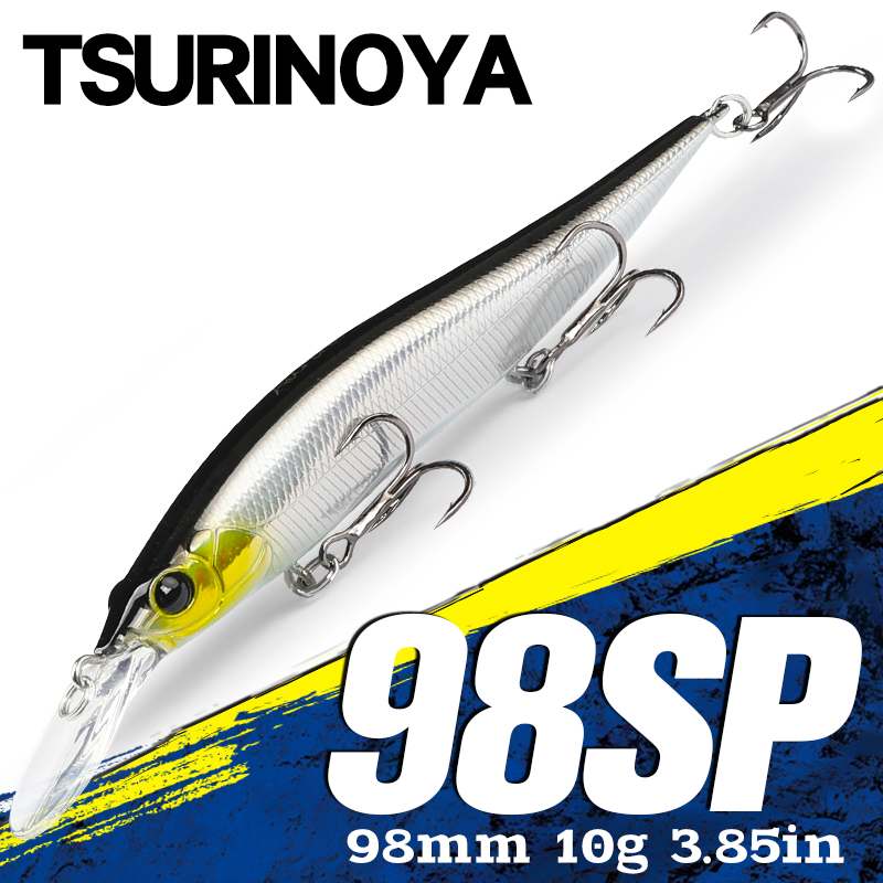 TSURINOYA  Suspending Minnow J - Fishing Lure Jerkbait 리뷰 및 가격