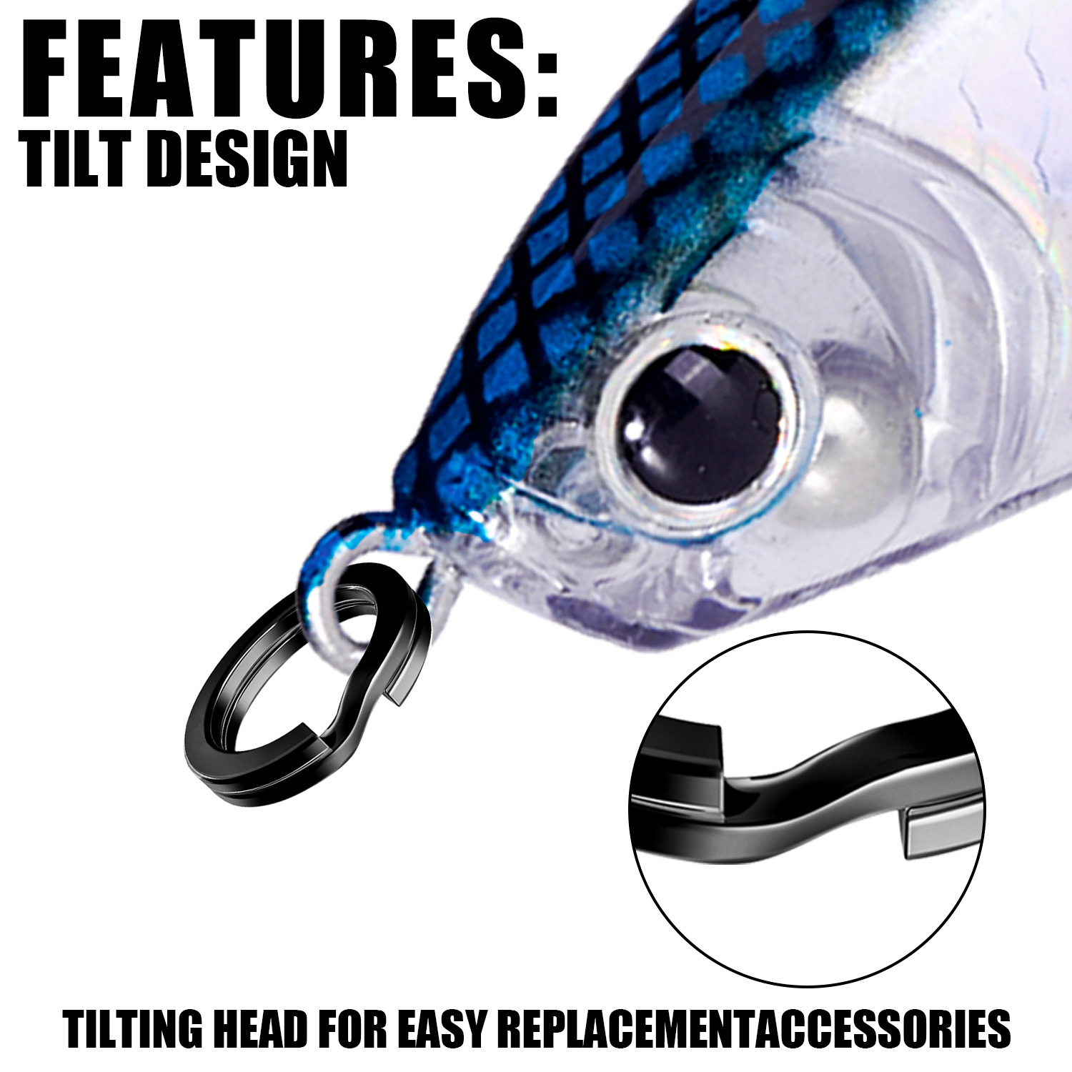 100pcs Fishing Split Rings Sta - Fishing Lure Making Kit 리뷰 및 가격