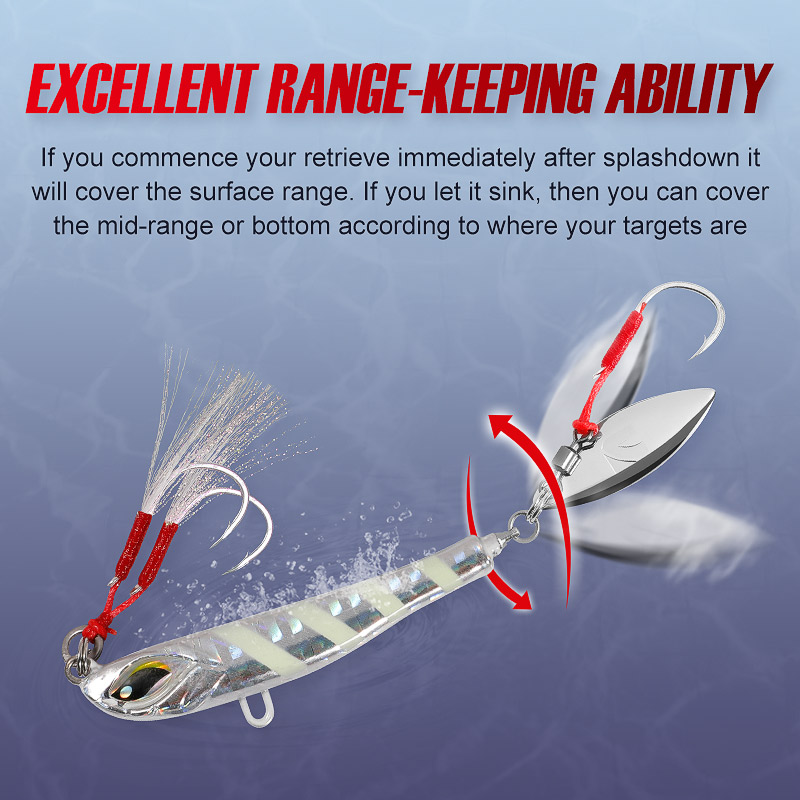 Noeby Blade Jig Lure 21g 28g 4 - Fishing Lure Blade Bait 리뷰 및 가격