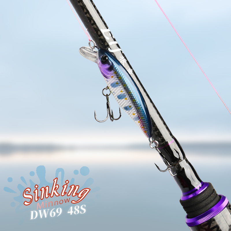 TSURINOYA Fishing Lure DW69 Si - Fishing Lure Jerkbait 리뷰 및 가격
