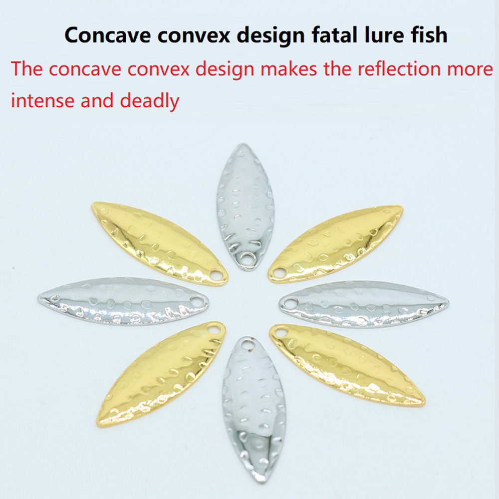 10Pcs/lot Willow leaf Sequin P - Fishing Lure Spinner 리뷰 및 가격