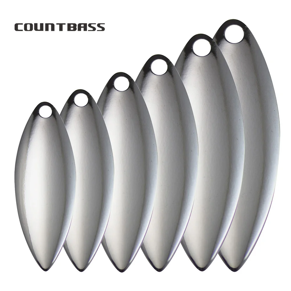 Countbass 50pcs Size 1-6 Nicke - Fishing Lure Blade Bait 리뷰 및 가격