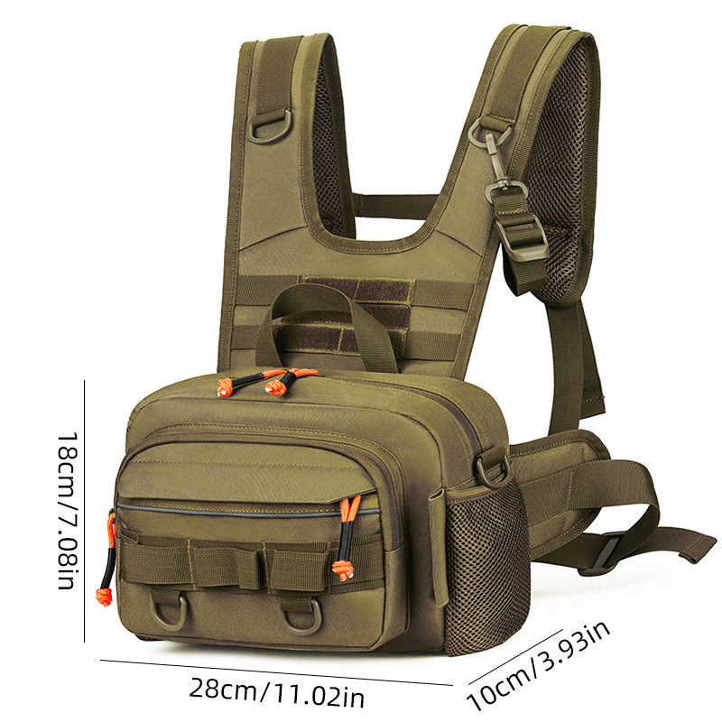 Men Chest Bag Tactical Fishing - Fishing Lure Box 리뷰 및 가격