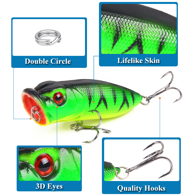 6pcs 6colors（opp bag）/5pcs 5co - Fishing Lure Topwater 리뷰 및 가격