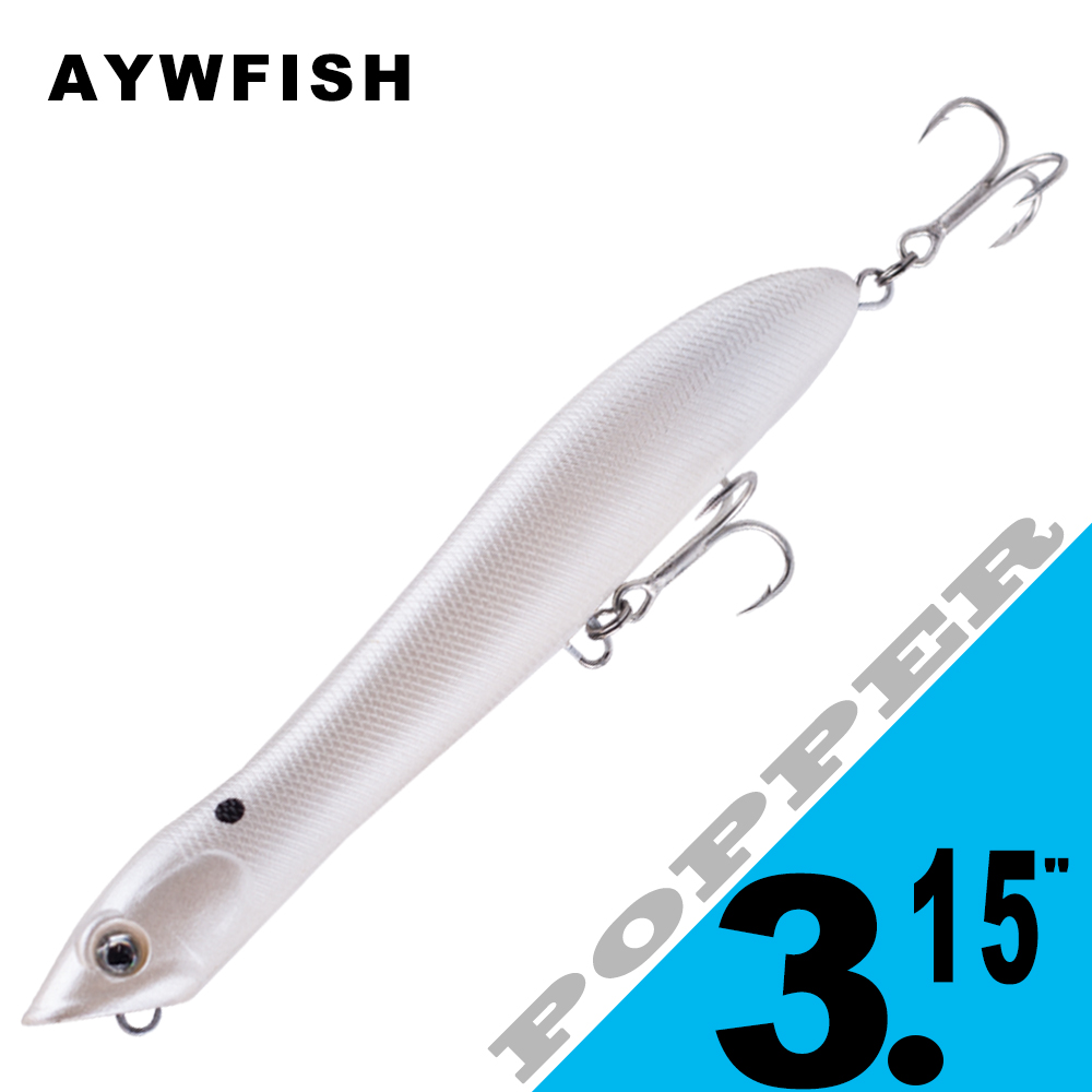 AYWFISH 8CM 6.2G Baby Popper F - Fishing Lure Popper 리뷰 및 가격