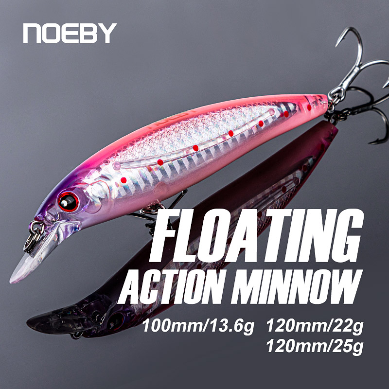 Noeby 100mmm 14g 120mm 22g Jer - Fishing Lure Jerkbait 리뷰 및 가격