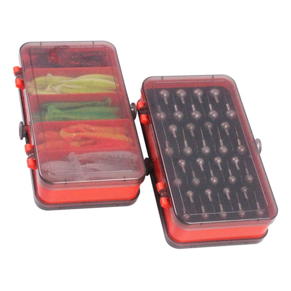 Portable Double Sided Split Ba - Fishing Lure Soft Plastic 리뷰 및 가격