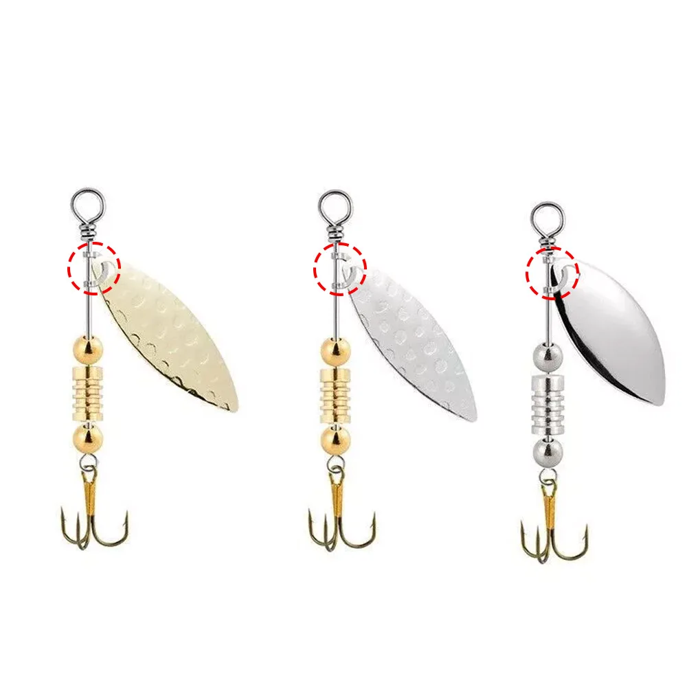 100pcs Fishing U Shaped Fixed  - Fishing Lure Spinnerbait 리뷰 및 가격