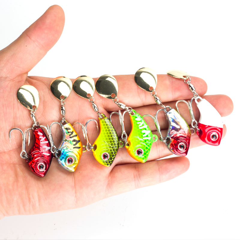 6PC 5g/7g/10g/14g/20g Rotating - Fishing Lure Crankbait 리뷰 및 가격