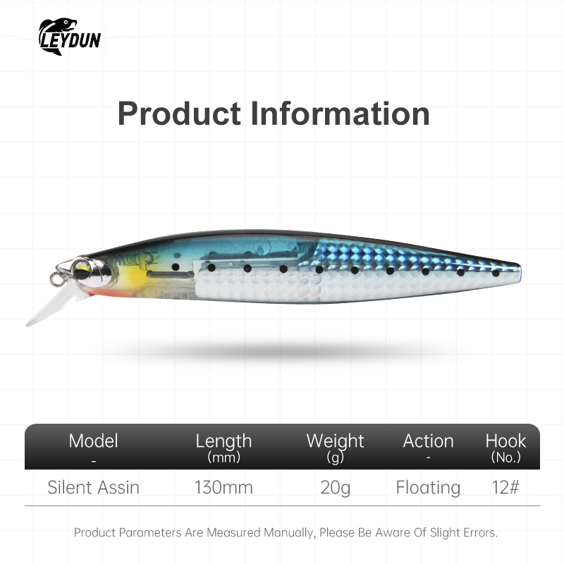 LEYDUN Floating Sea Bass Fishi - Fishing Lure Blade Bait 리뷰 및 가격