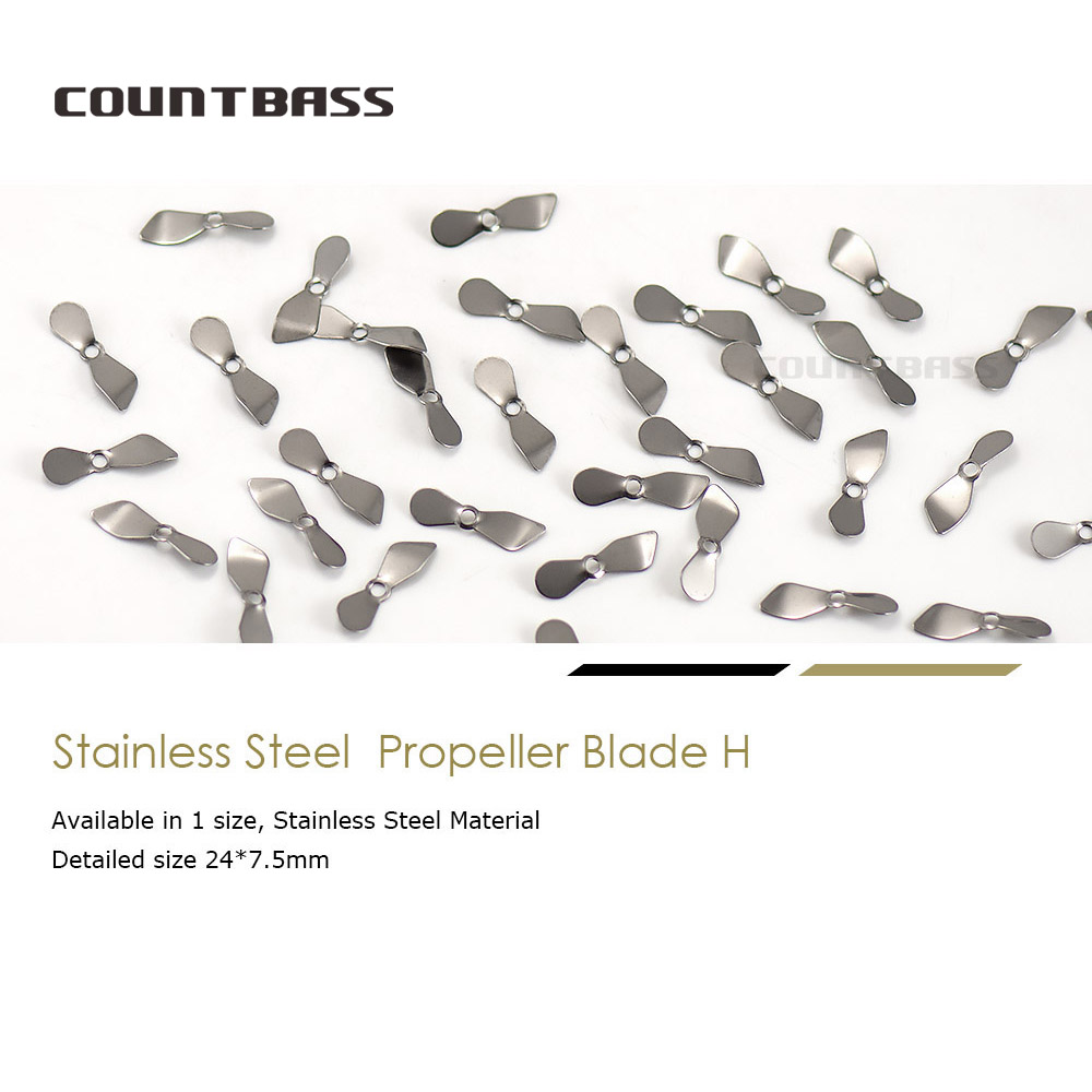 Countbass 50pcs Stainless Stee - Fishing Lure Blade Bait 리뷰 및 가격