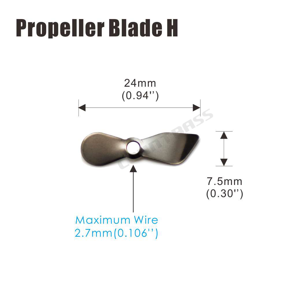 Countbass 50pcs Stainless Stee - Fishing Lure Blade Bait 리뷰 및 가격