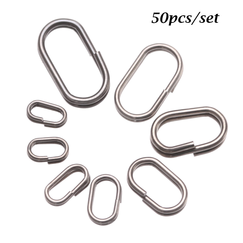50 PCs/Lot 8/10/13/15/17/19mm  - Fishing Lure Accessories 리뷰 및 가격